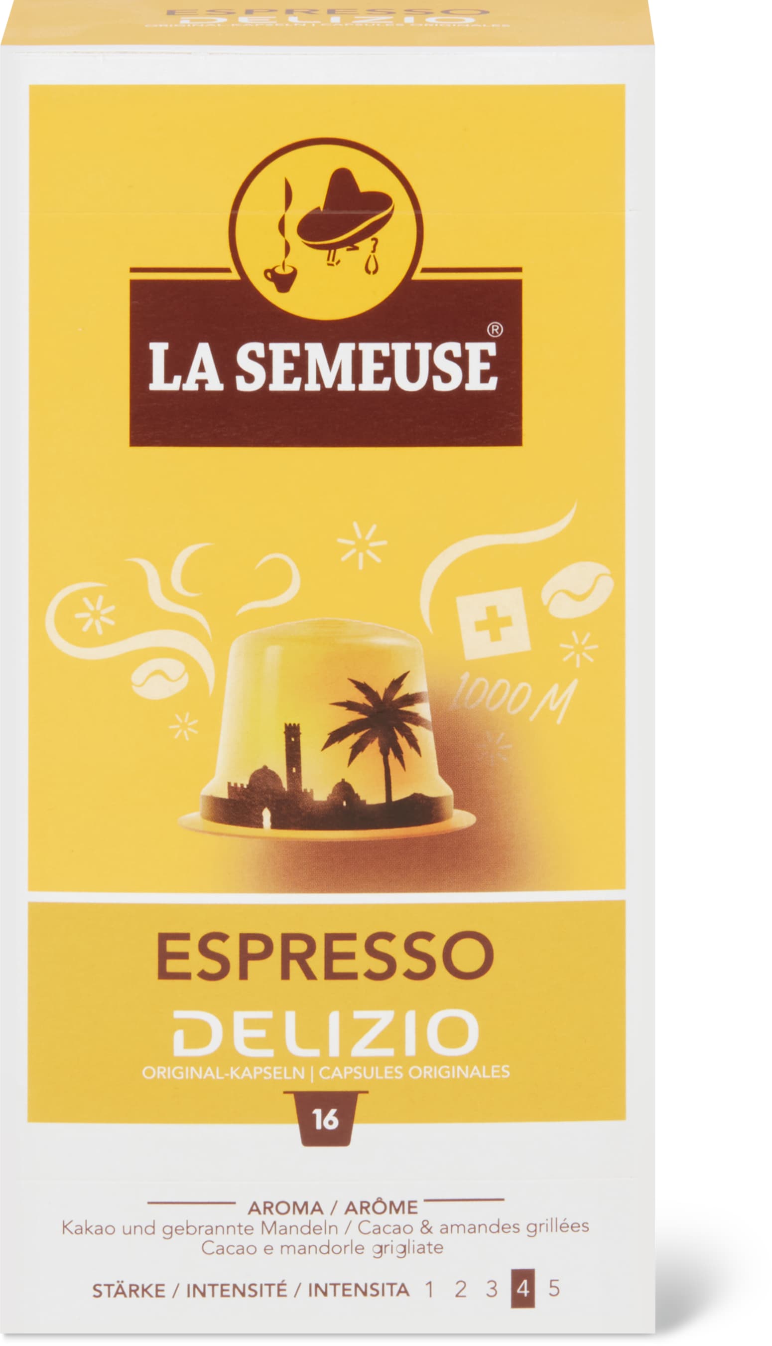 La Semeuse Espresso 16 Kapseln Delizio kompatibel